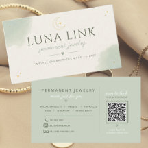 Modern Sage Permanent Jewelry Artist QR Code