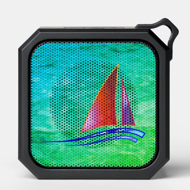 Modern Sailboat Bluetooth Speaker (Front)