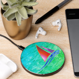 Modern Sailboat Wireless Charger