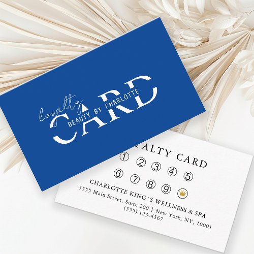 Modern Salon  10 _ Loyalty Card