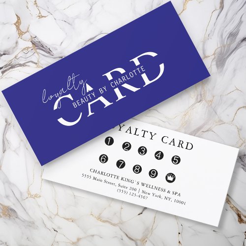 Modern Salon  10 _ Loyalty Card