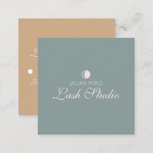 Modern Salon Beauty Eyelash Studio Appointment  Bu Loyalty Card