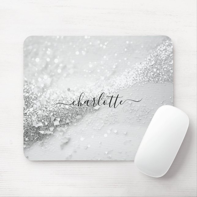 Modern, Salon, Glitter (Imitate) Mouse Pad (With Mouse)