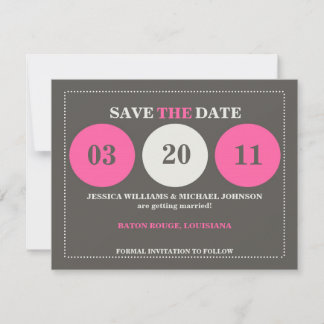 Modern Save the Date