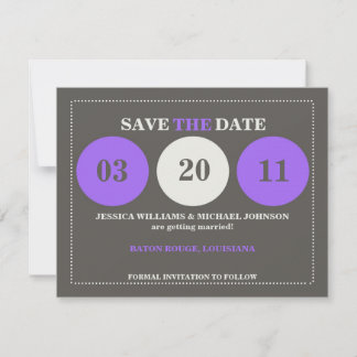 Modern Save the Date