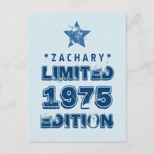 Modern Save the Date 40th Birthday Party E37 Announcement Postcard