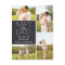 Modern Save The Date 4-Photo Classic Collage