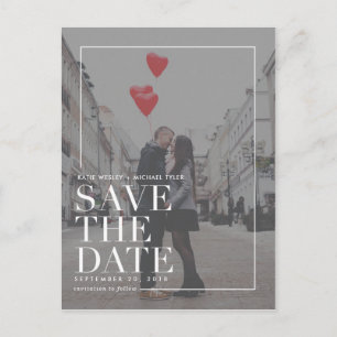Modern Save the Date Announcements