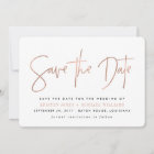 Modern Save the Date Announcements