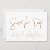 Modern Save the Date Announcements (Front)