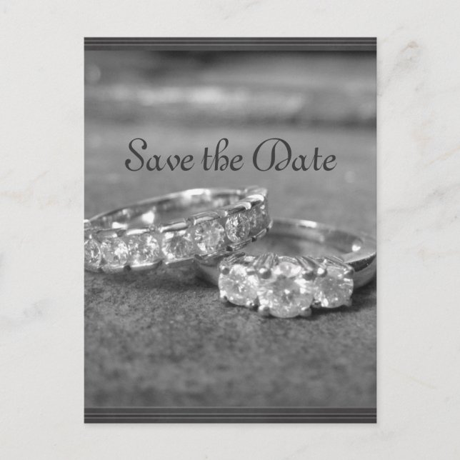 Modern Save The Date Cards (Front)