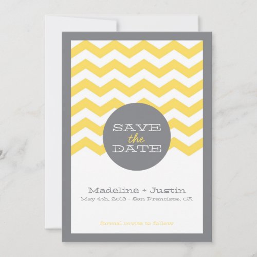 MODERN SAVE THE DATE Invitation