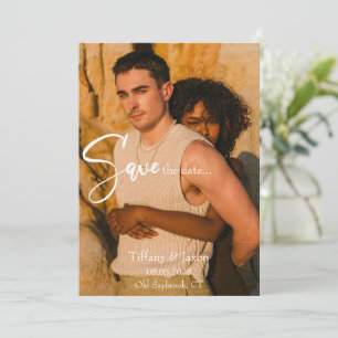 Modern Save The Date Invitation