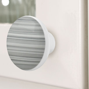 Modern Scandinavian Minimalist Stone Grey Marble Ceramic Knob