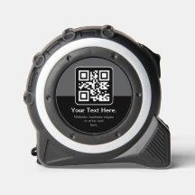 Modern Scannable QR Code | Black Grey & White