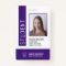 Modern School University Student ID Badge