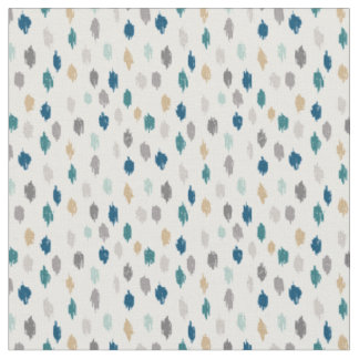 Modern Scribbles Patterned Fabric (Blue Gray)
