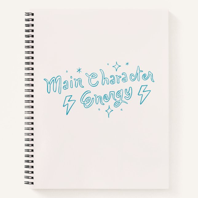Modern Script Bold Notebook Journal (Front)