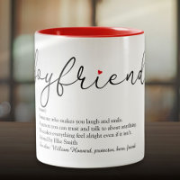 Modern Script Boyfriend Definition Love Heart