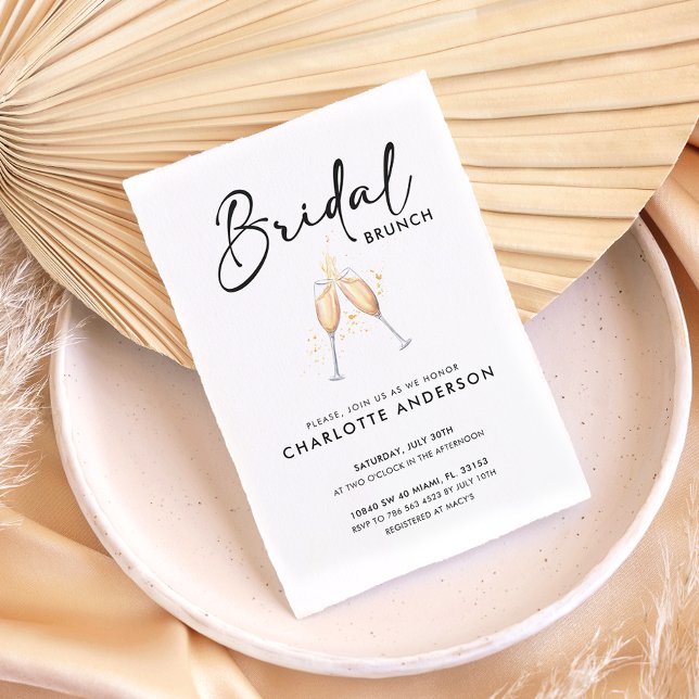 Modern Script | Bridal Brunch Invitation (Creator Uploaded)