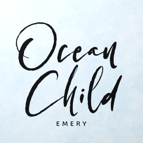 Modern Script Calligraphy OCEAN CHILD Wall Decal