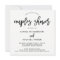 Modern Script | Couples Shower Invitation