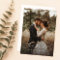 Modern Script Elegant Wedding Photo