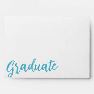 Modern Script Glitter Inner  Envelope