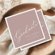 Modern Script Graduate Simple Graduation