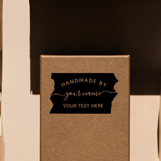 Modern script Handmade by business stamp (Creator Uploaded)
