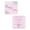 modern script holographic thank you for your order