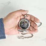 Modern Script Love Custom Engaged Couples Photo Watch<br><div class="desc">Celebrate your love story with this Modern Script Love Custom Engaged Couples Photo Watch, featuring your favorite engagement or couple’s photo beautifully displayed on the watch face. Designed with a clean, modern aesthetic and elegant script lettering, this personalized watch becomes more than just an accessory- it becomes a daily reminder...</div>