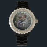 Modern Script Love Custom Engaged Couples Photo Watch<br><div class="desc">Celebrate your love story with this Modern Script Love Custom Engaged Couples Photo Watch, featuring your favorite engagement or couple’s photo beautifully displayed on the watch face. Designed with a clean, modern aesthetic and elegant script lettering, this personalized watch becomes more than just an accessory- it becomes a daily reminder...</div>