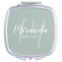 Modern Script Personalized Bridesmaid