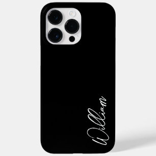 Modern Script Personalized Name Case-Mate iPhone C 14 Pro Max Case