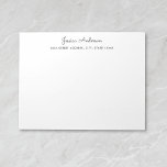 Modern Script Personalized Name Notepad<br><div class="desc">Modern and simple custom-designed notepad.</div>