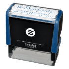 Modern Script Return Address Self-Inking Stamp
