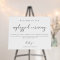 Modern Script Unplugged Ceremony Wedding Sign
