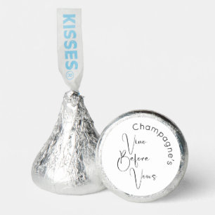 Modern Script Vino Before Vows Hershey®'s Kisses®