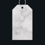 Modern Script Wedding Advice & Wishes White Marble Gift Tags<br><div class="desc">Add a personal touch to your wedding with a classy elegant white marble wedding advice and wishes tag card.

Perfect for wedding,  baby shower,  birthday party,  bridal shower,  bachelorette party and any special occasions.</div>