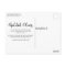 Modern Script Wedding Postponement Photo