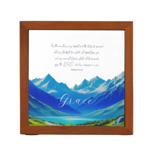 Modern Scripture Isaiah 54:10 Desk Organizer