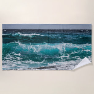 Modern Sea Travel Beach Towel