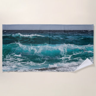 Modern Sea Travel Beach Towel