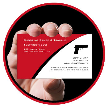 Modern Self Defense Business Cards by Luckyturtle at Zazzle