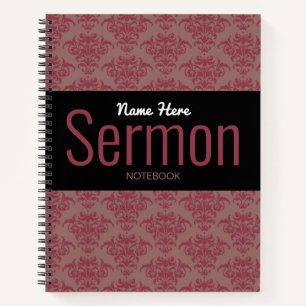 Modern Sermon Notebook