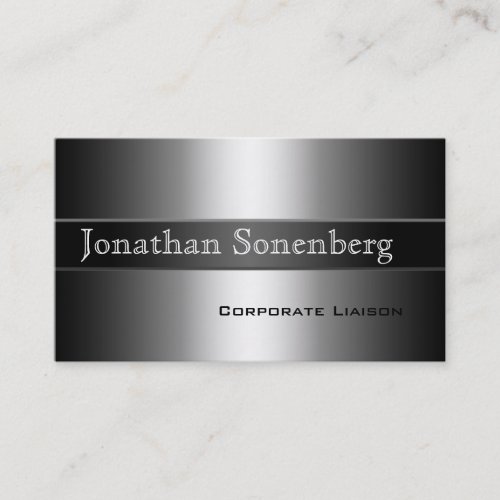 Modern Shades of Grey Professional Business Cards