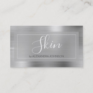Silver Foil Business Cards – Point Arts