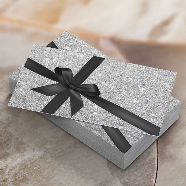 Modern Silver Makeup Artist Gift Certificate (Creator Uploaded)