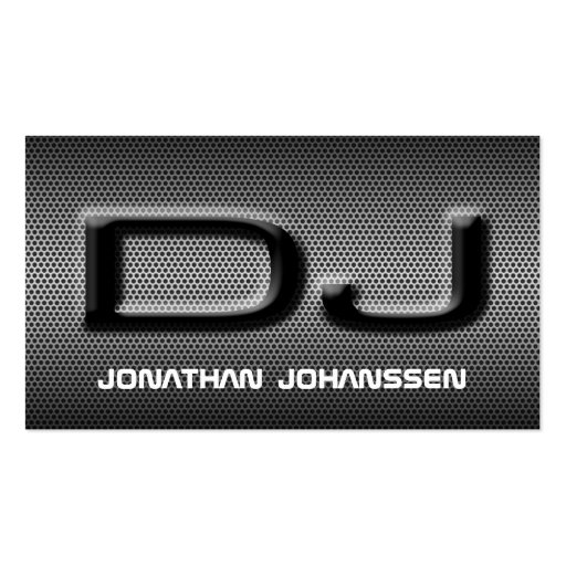 Lovely 33 Professional Dj Business Card Design